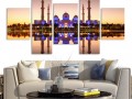 Большая мечеть в сумерках Абу - Даби Изображение 3