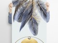 восхитительные синие перья Изображение 2